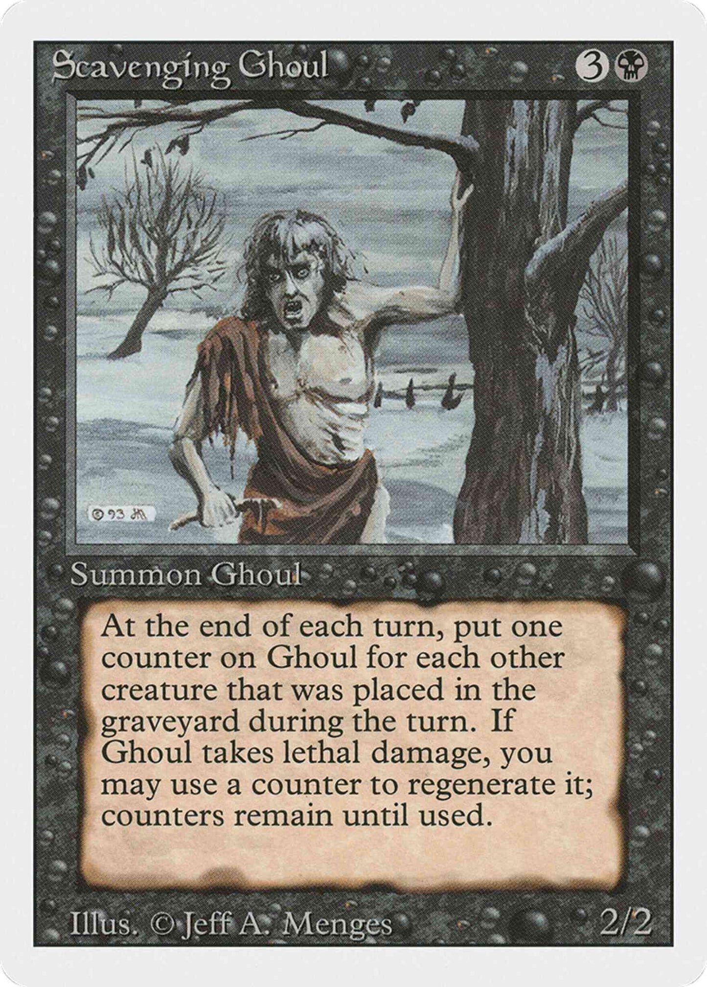 Scavenging Ghoul [128] [Revised Edition] [Non-Foil]