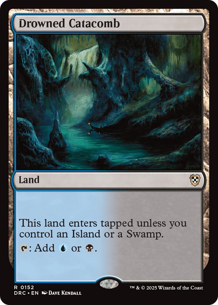 Drowned Catacomb [152] [Aetherdrift: Commander] [Non-Foil]