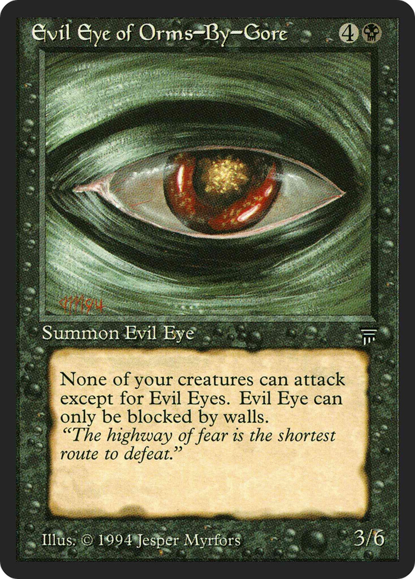 Evil Eye of Orms-by-Gore [96] [Legends] [Non-Foil]