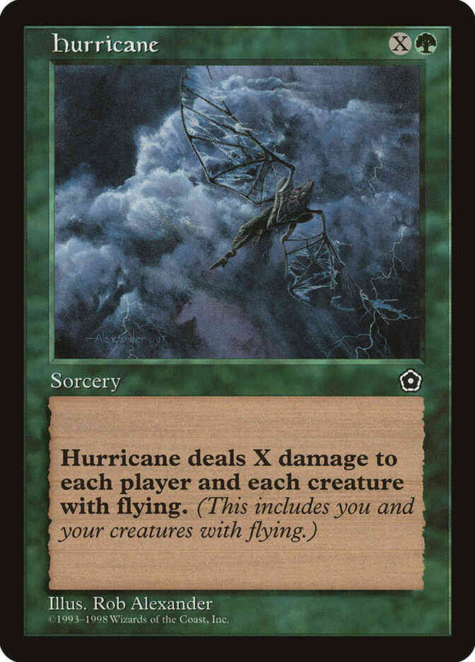 Hurricane [129] [Portal Second Age] [Non-Foil]