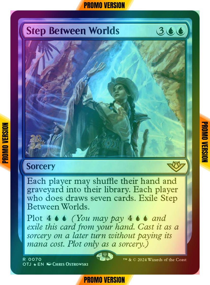 Step Between Worlds [70s] [Prerelease] [Outlaws of Thunder Junction: Promos] [Foil]