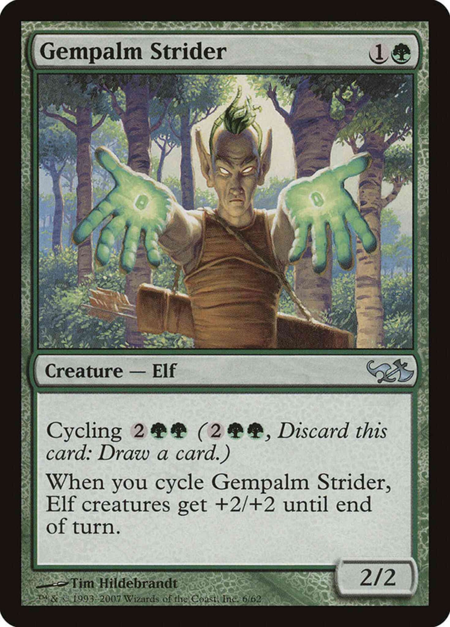 Gempalm Strider [6] [Duel Decks: Elves vs. Goblins] [Non-Foil]