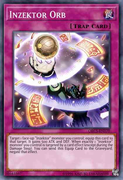 Inzektor Orb - ORCS-EN070 - Rare - 1st Edition