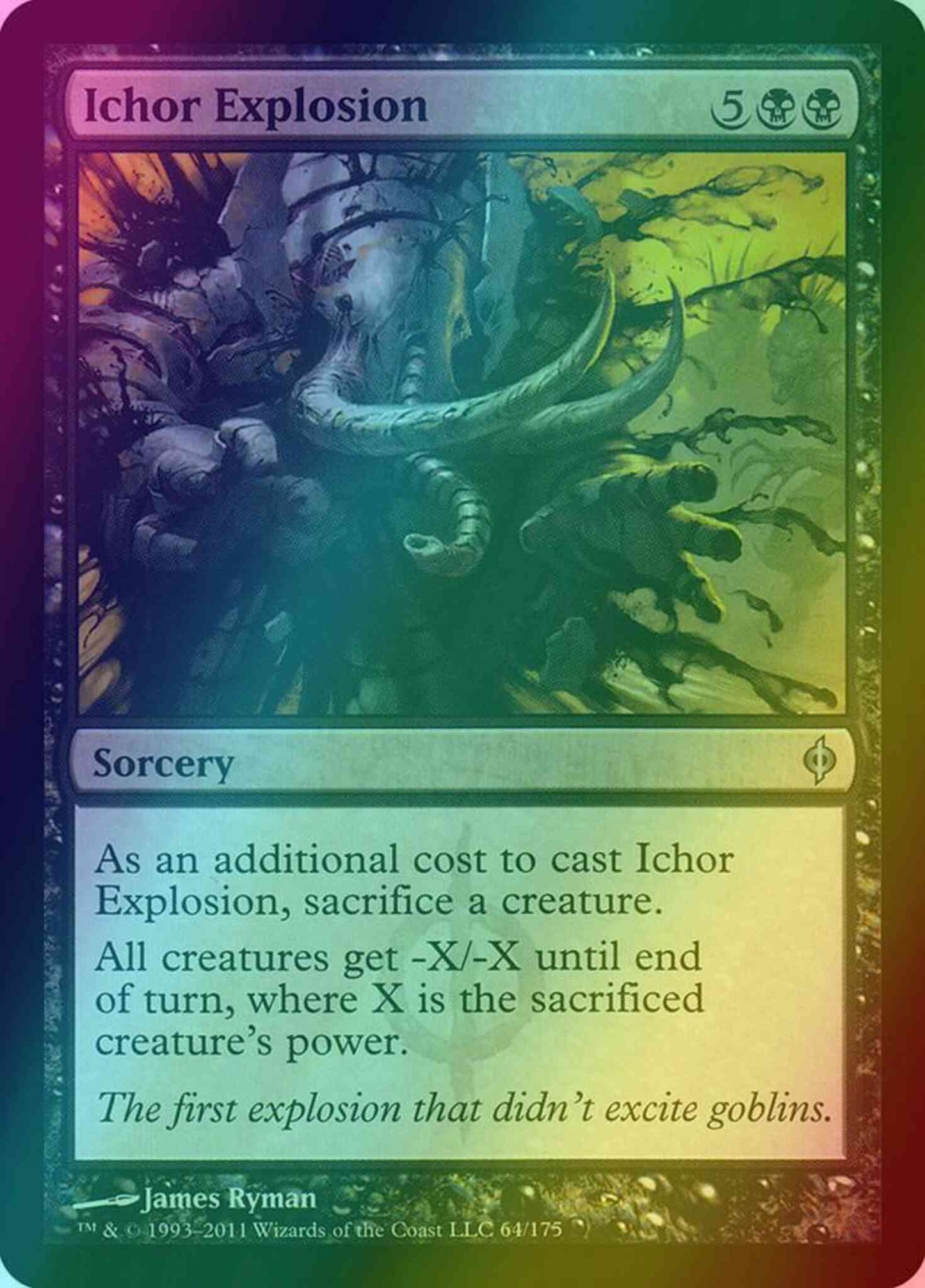 Ichor Explosion [64] [New Phyrexia] [Foil]