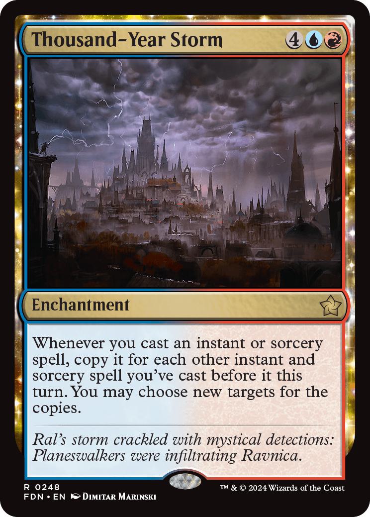 Thousand-Year Storm [248] [Foundations] [Non-Foil]