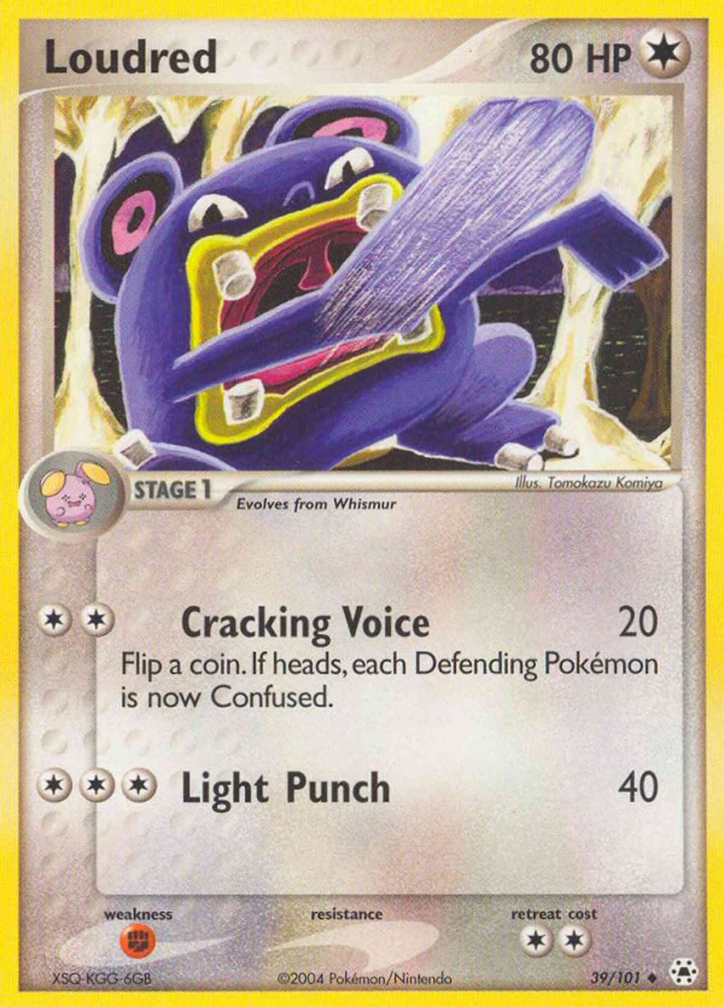 Loudred - 39/101 - Uncommon [ex5-39] [Reverse Holo]