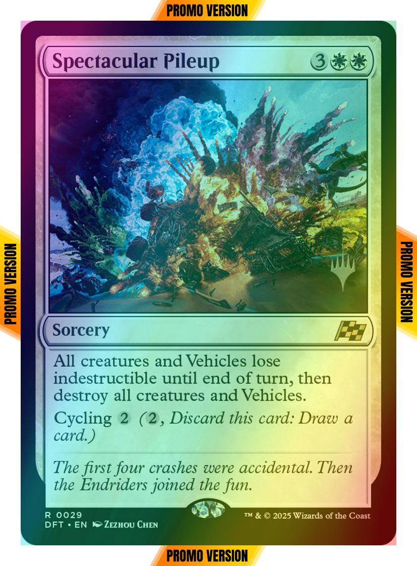 Spectacular Pileup [29p] [Promo Pack] [Aetherdrift: Promos] [Foil]