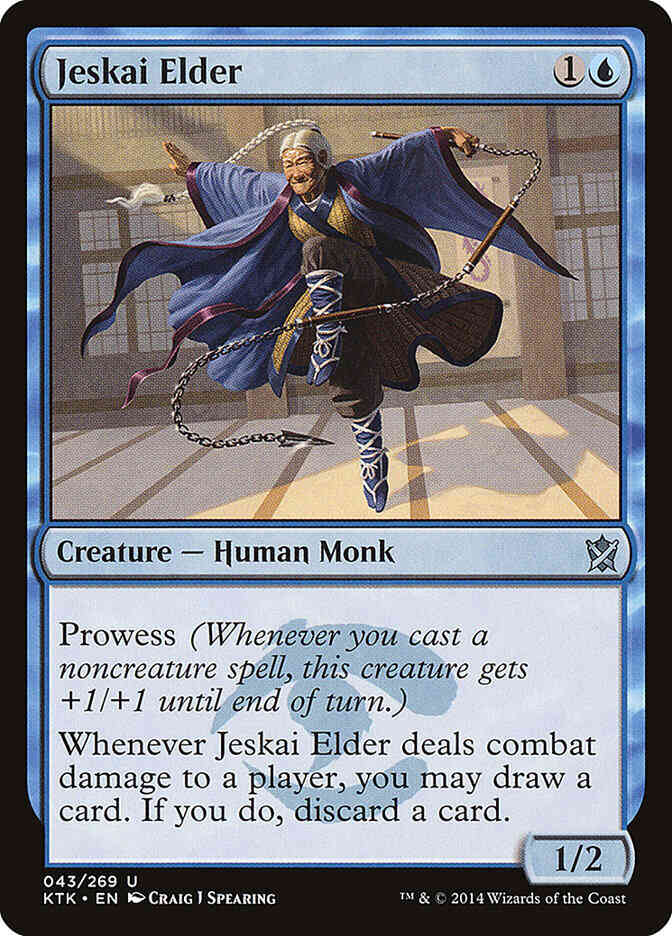 Jeskai Elder [43] [Khans Of Tarkir] [Non-Foil]