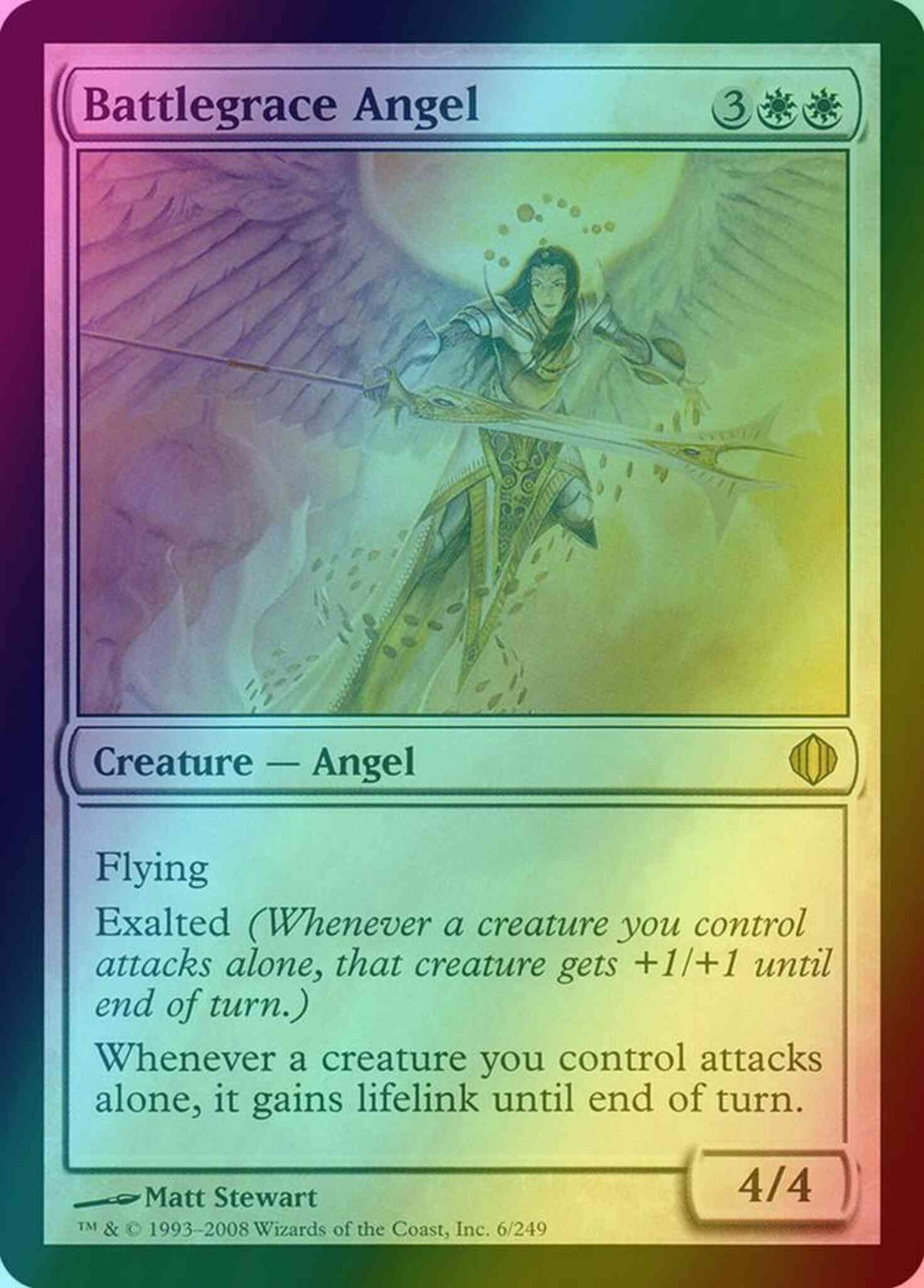 Battlegrace Angel [6] [Shards Of Alara] [Foil]