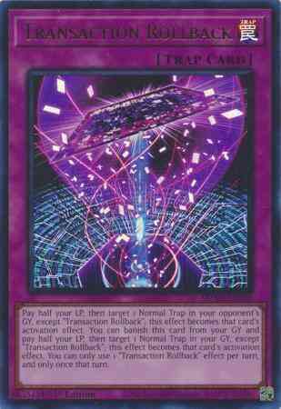 Transaction Rollback - MZMI-EN038 - Ultra Rare - 1st Edition
