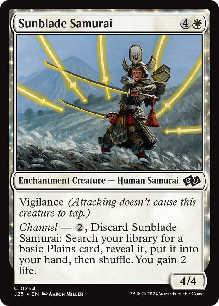 Sunblade Samurai [264] [Foundations: Jumpstart] [Non-Foil]