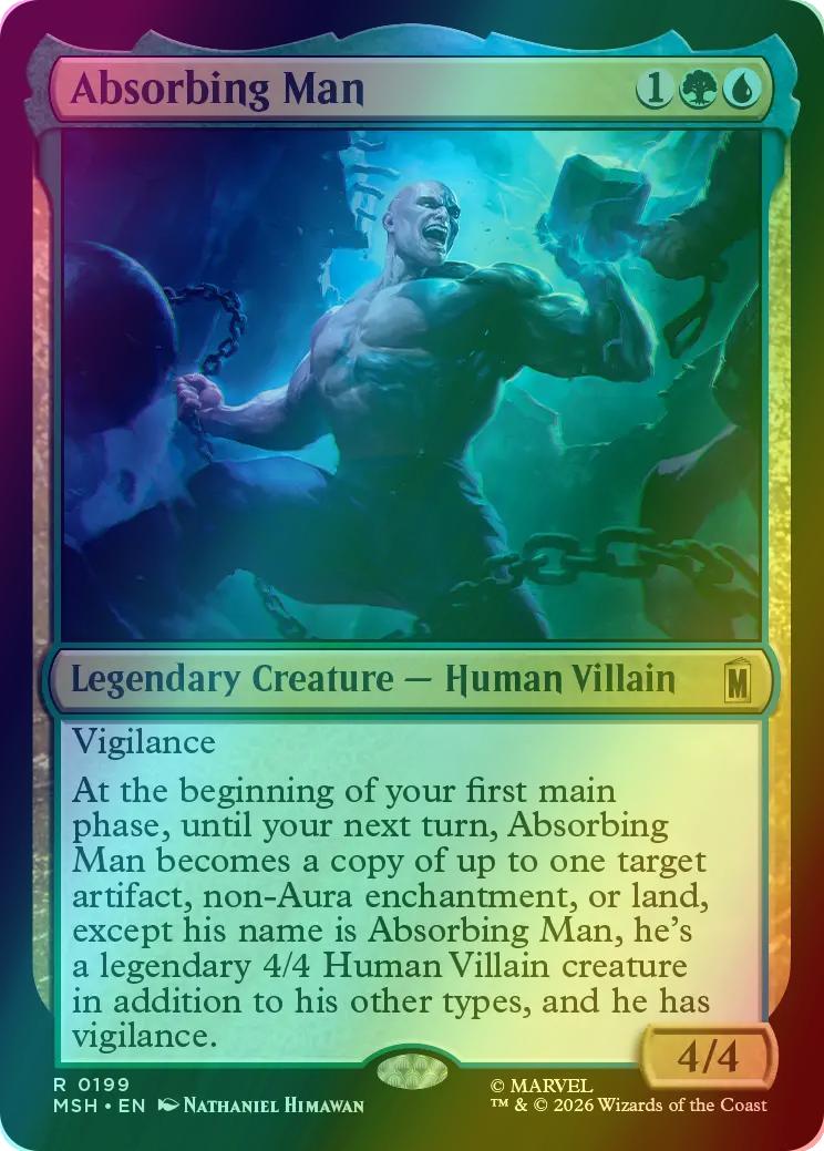 Absorbing Man [199] [Marvel Super Heroes] [Foil]