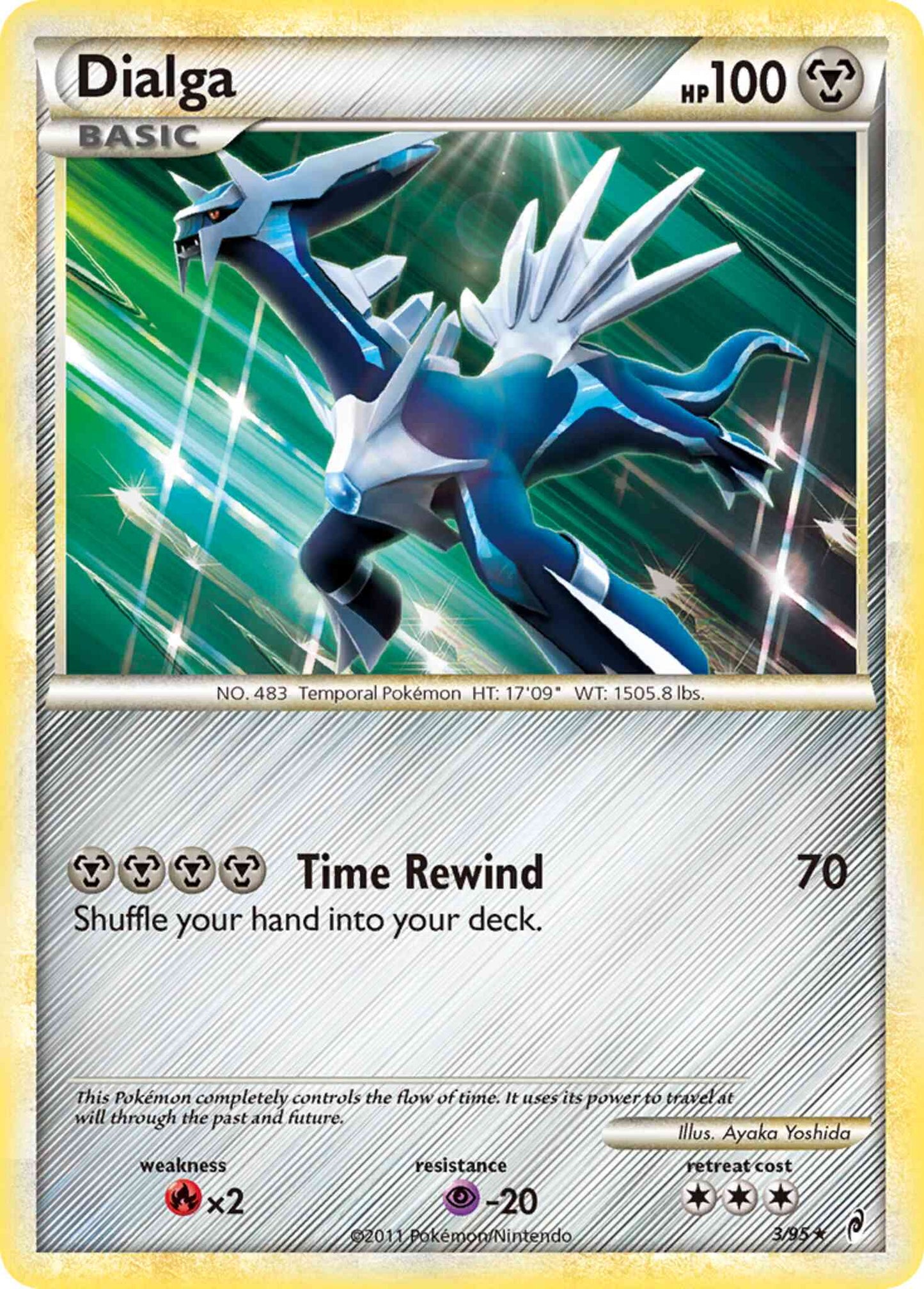 Dialga - 3/95 - Rare Holo [col1-3] [Holo]