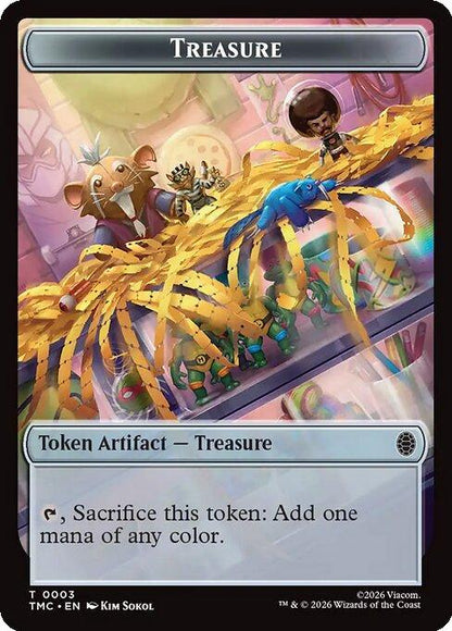 Copy Token (01) // Treasure Token (03) [Teenage Mutant Ninja Turtles: Tokens] [Non-Foil]