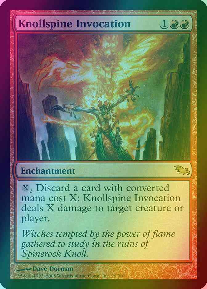 Knollspine Invocation [99] [Shadowmoor] [Foil]