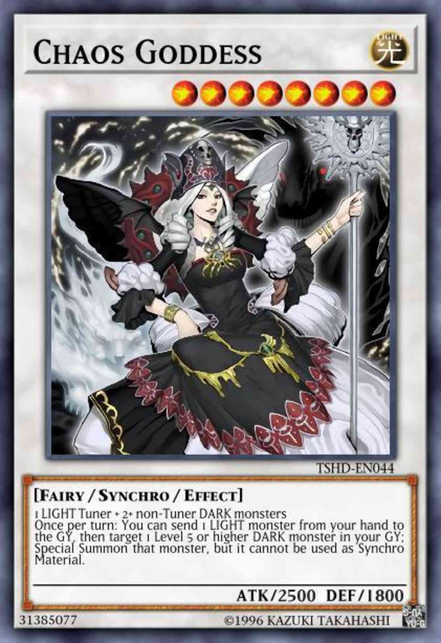 Chaos Goddess - TSHD-EN044 - Secret Rare - Unlimited