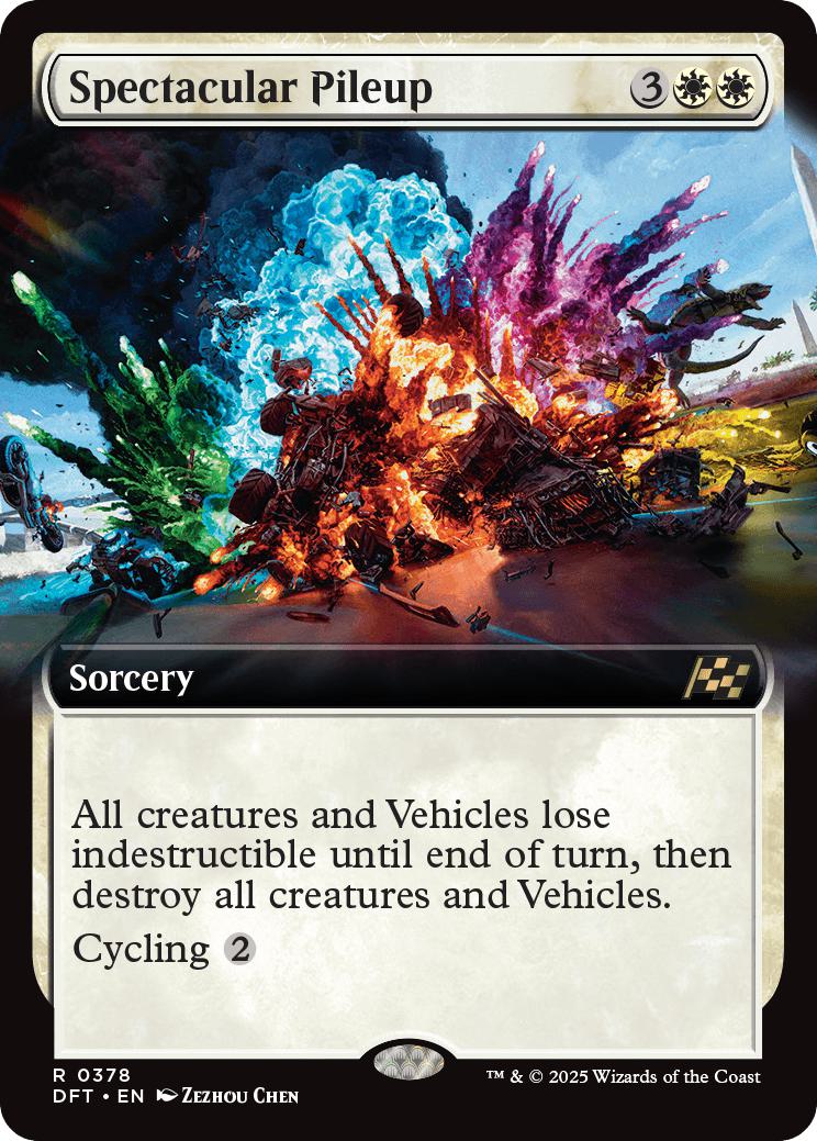 Spectacular Pileup [378] [Extended Art] [Aetherdrift] [Non-Foil]