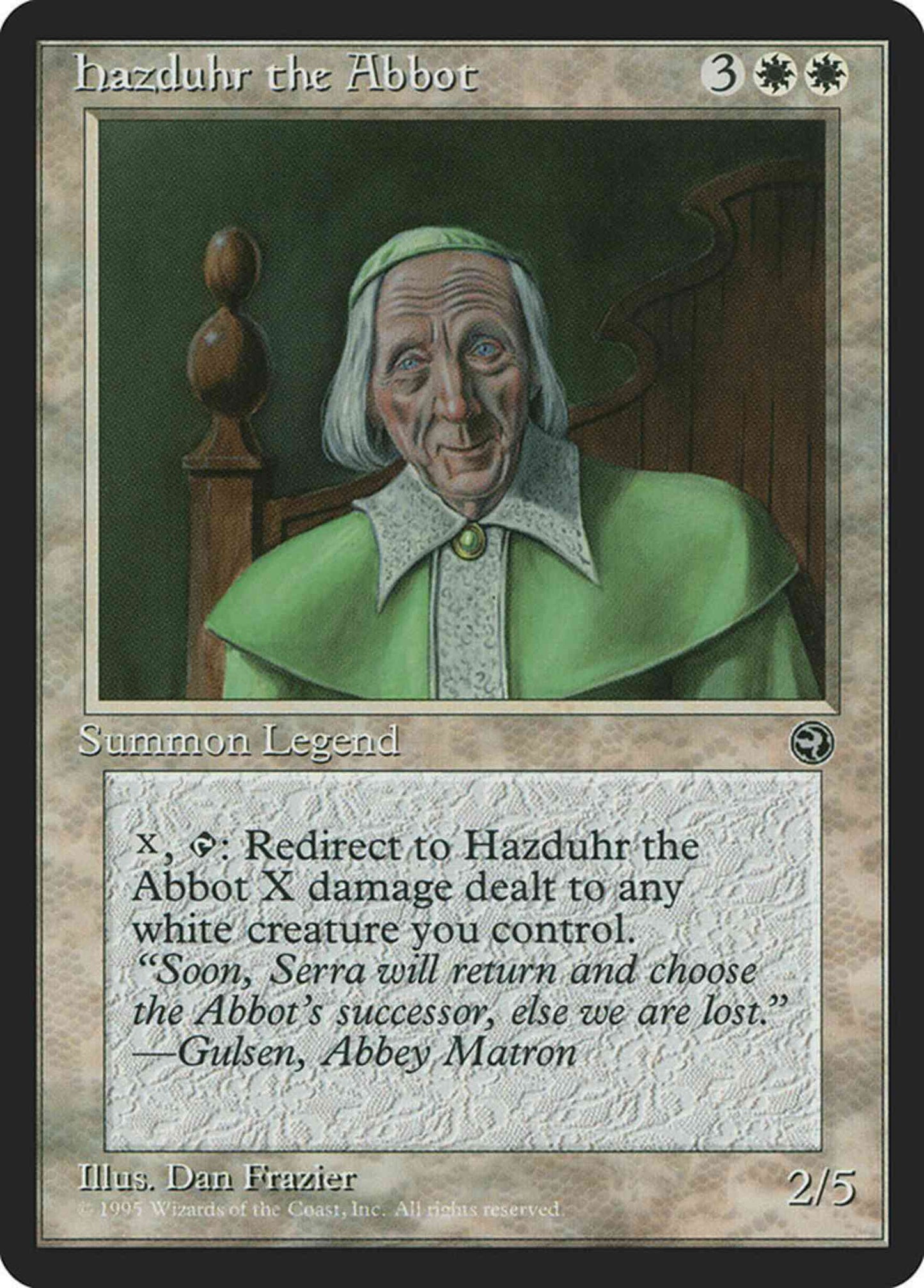 Hazduhr the Abbot [8] [Homelands] [Non-Foil]