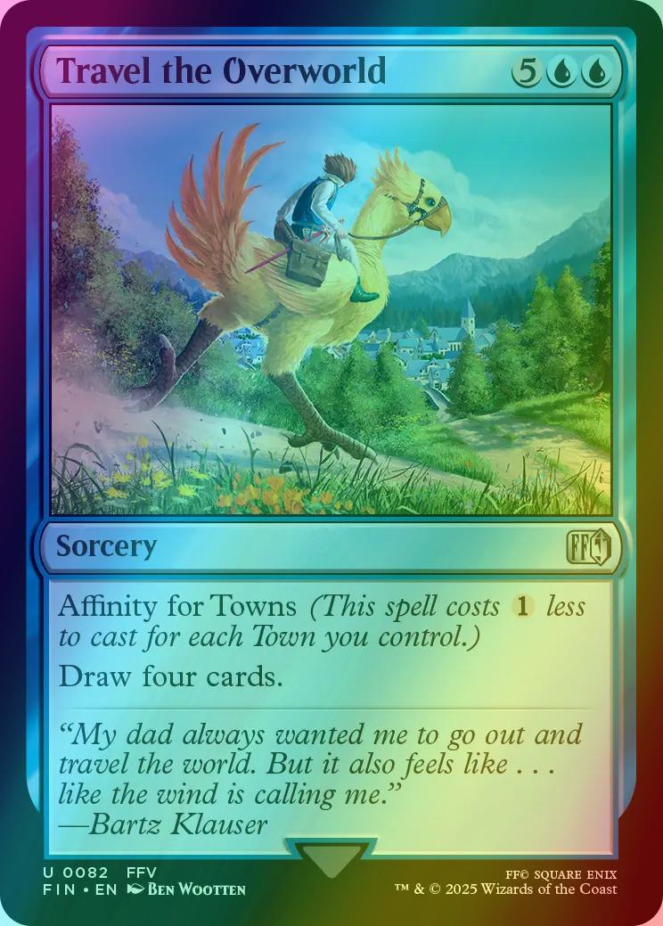 Travel the Overworld [82] [FINAL FANTASY] [Foil]