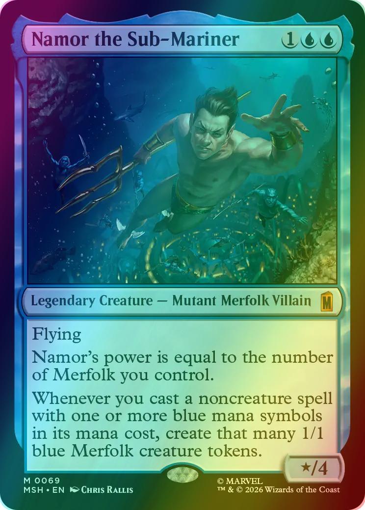 Namor the Sub-Mariner [69] [Marvel Super Heroes] [Foil]