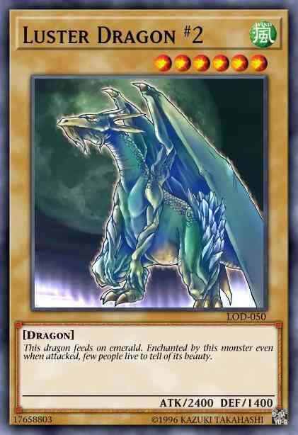 Luster Dragon #2 - LOD-050 - Super Rare - 1st Edition