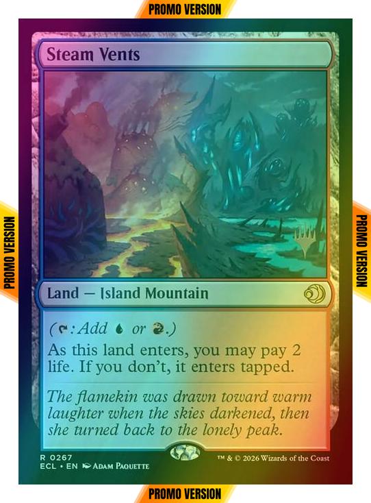 Steam Vents [267p] [Promo Pack] [Lorwyn Eclipsed: Promos] [Foil]