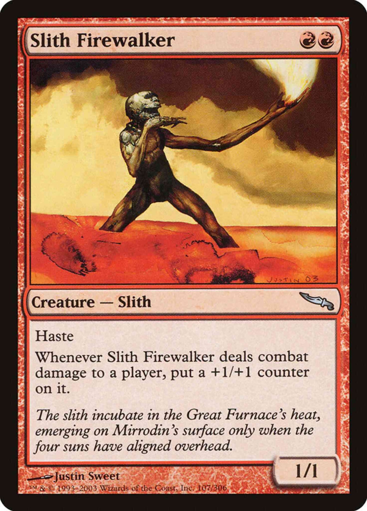 Slith Firewalker [107] [Mirrodin] [Non-Foil]