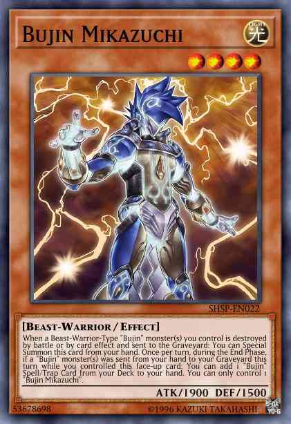 Bujin Mikazuchi - MP14-EN144 - Ultra Rare - 1st Edition