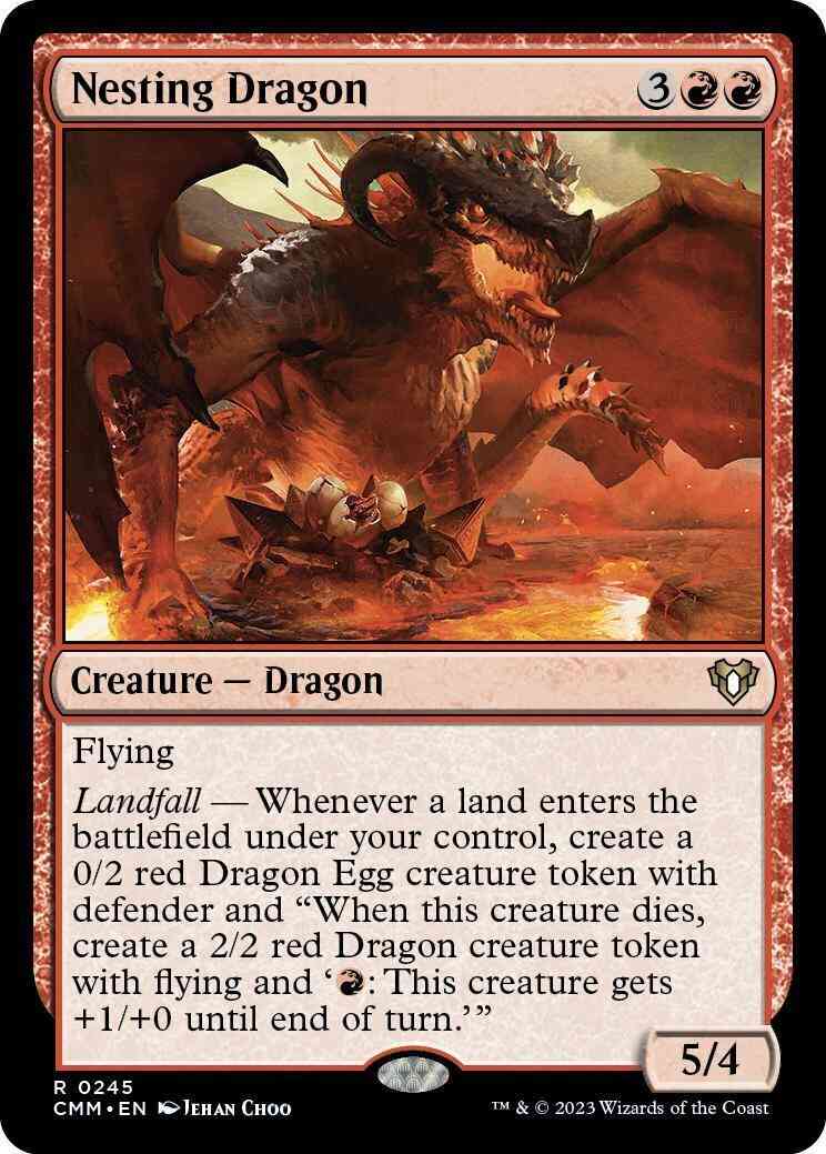Nesting Dragon [245] [Commander Masters] [Non-Foil]