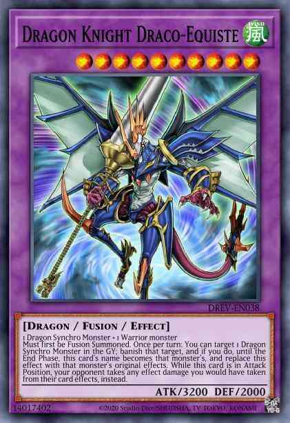 Dragon Knight Draco-Equiste - DP10-EN016 - Super Rare - 1st Edition