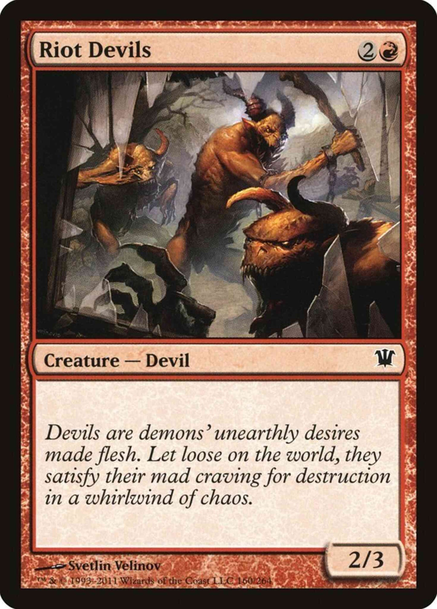 Riot Devils [160] [Innistrad] [Non-Foil]