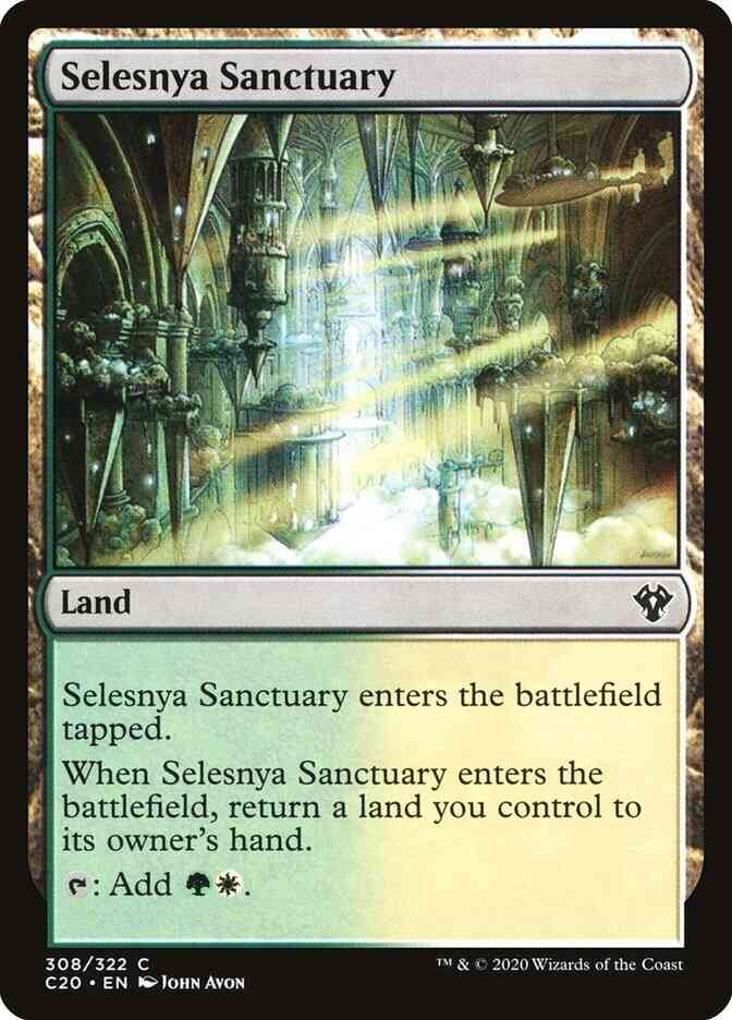 Selesnya Sanctuary [308] [Commander 2020] [Non-Foil]