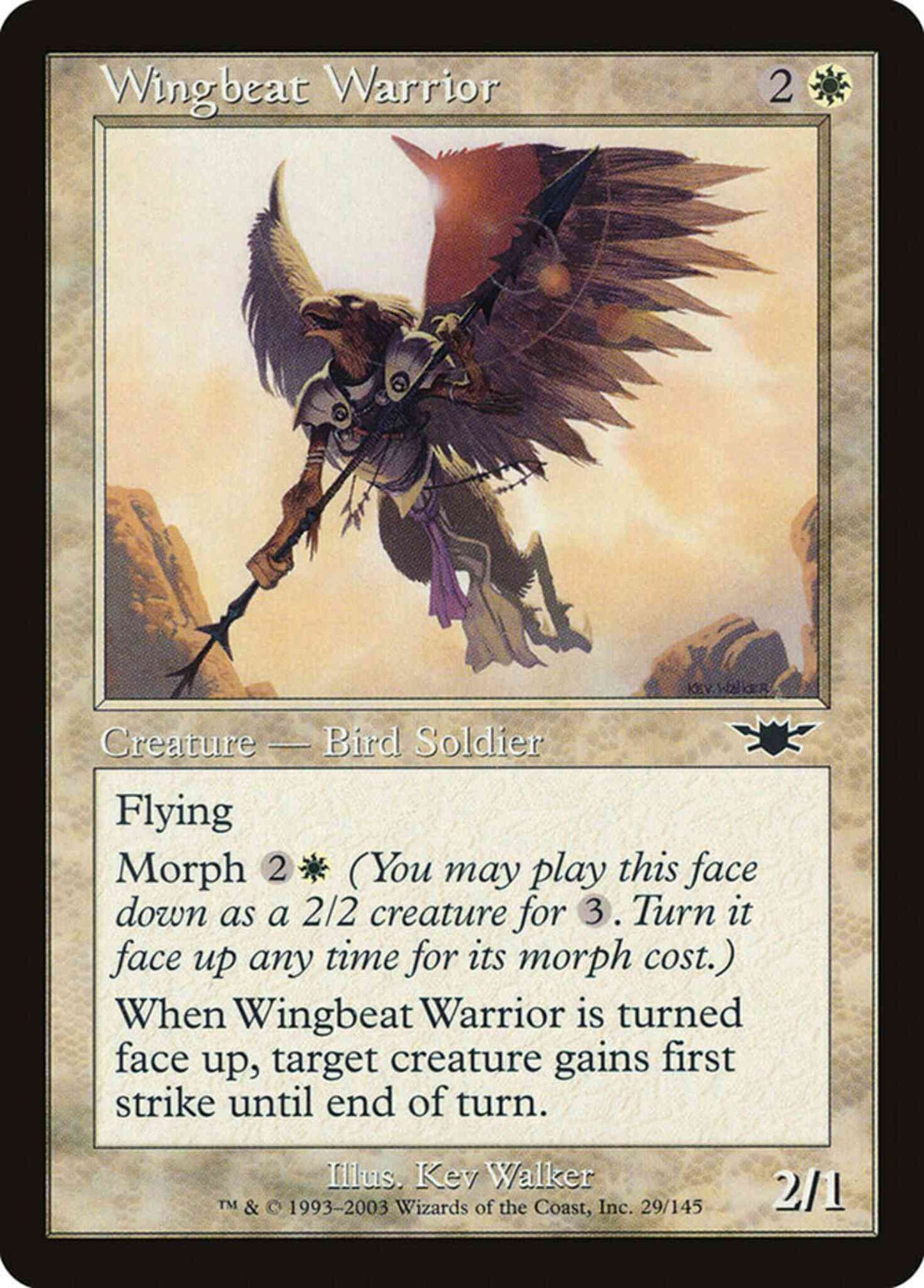 Wingbeat Warrior [29] [Legions] [Non-Foil]