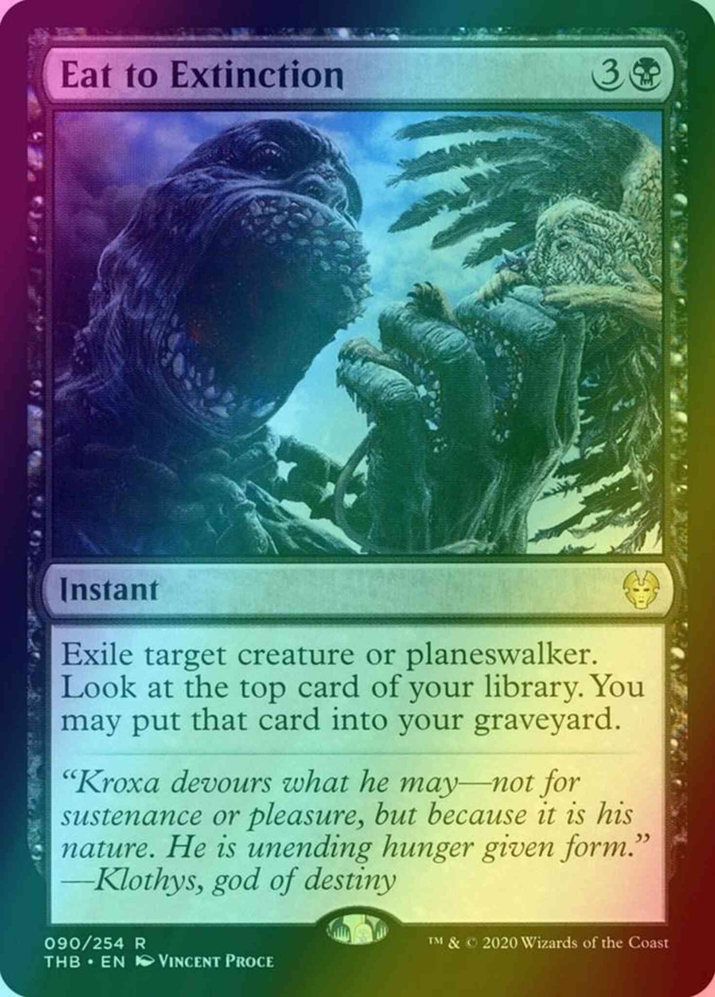 Eat to Extinction [90] [Theros Beyond Death] [Foil]