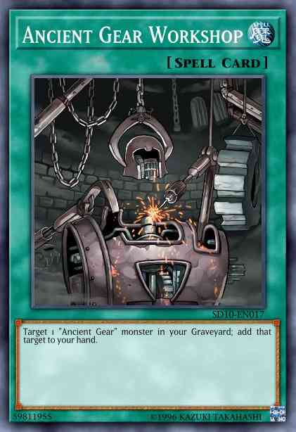 Ancient Gear Workshop - SR03-EN024 - Common - Unlimited