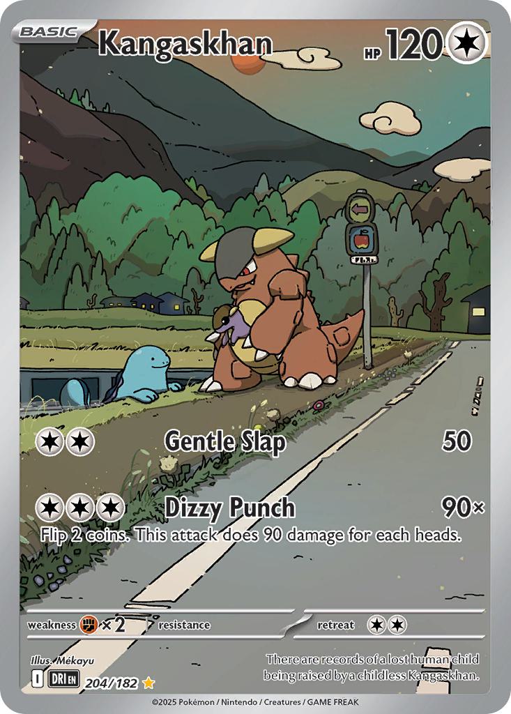 Kangaskhan - 204/182 - Illustration Rare [sv10-204] [Ultra]