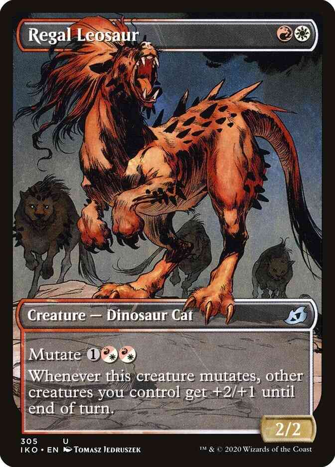 Regal Leosaur [305] [Alternate Art] [Ikoria: Lair of Behemoths] [Non-Foil]