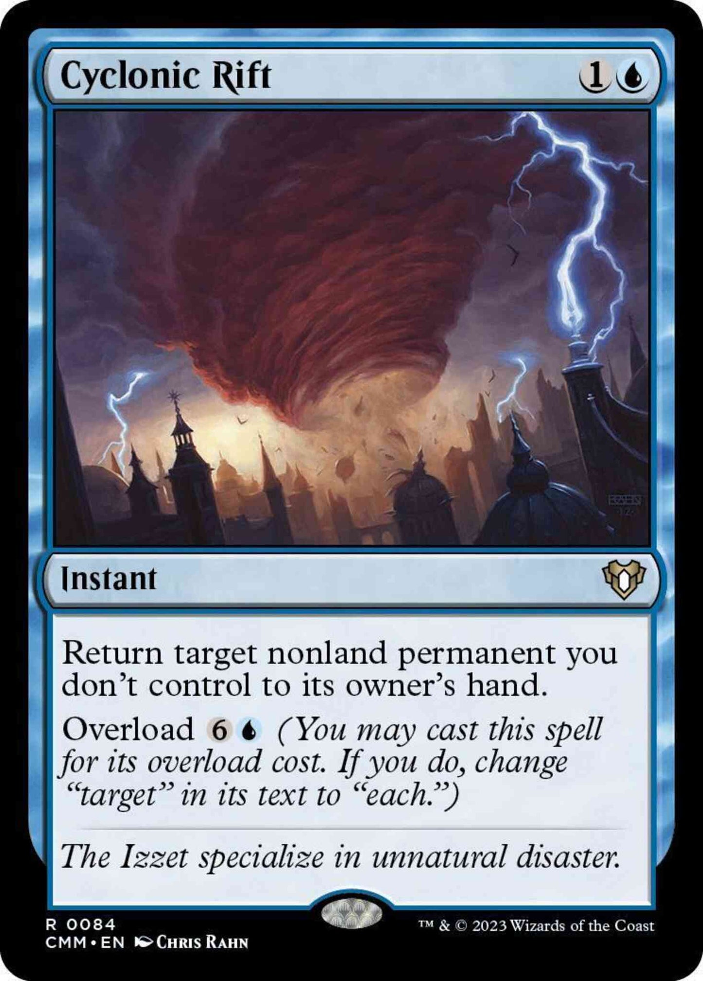 Cyclonic Rift [84] [Commander Masters] [Non-Foil]