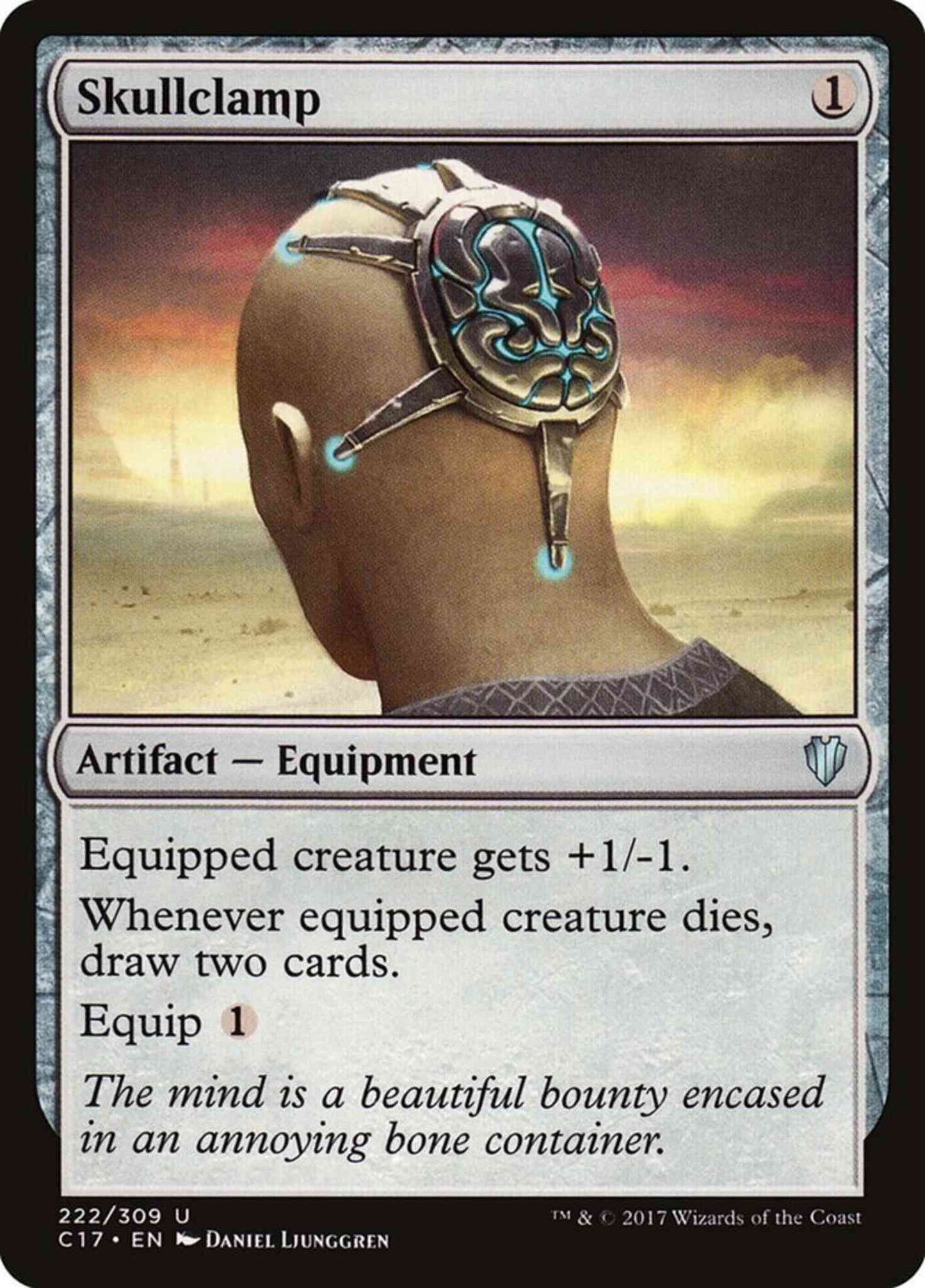 Skullclamp [222] [Commander 2017] [Non-Foil]
