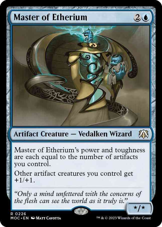 Master of Etherium [226] [March of the Machine: Commander] [Non-Foil]