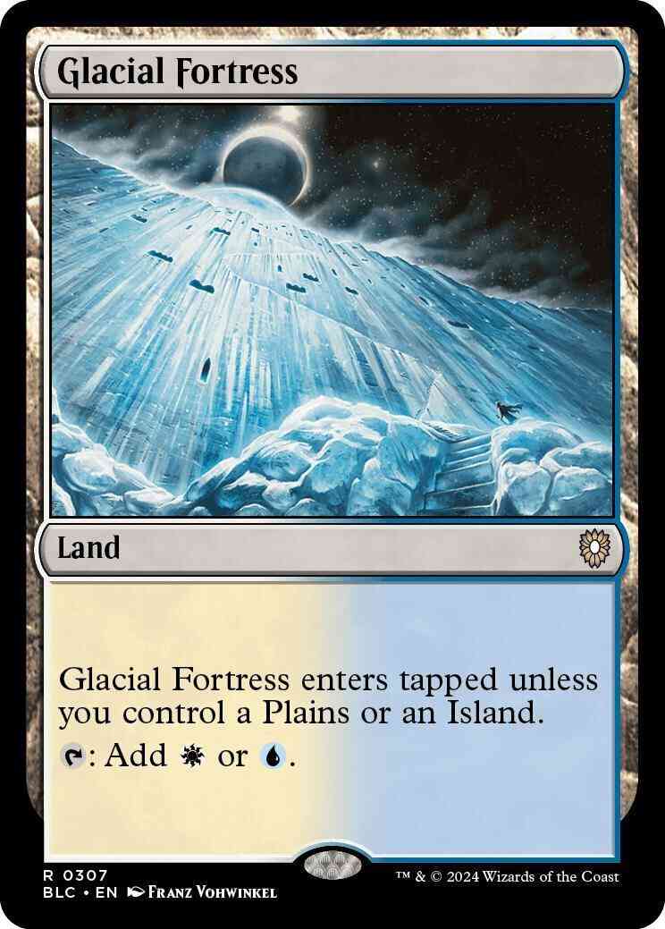 Glacial Fortress [307] [Bloomburrow: Commander] [Non-Foil]