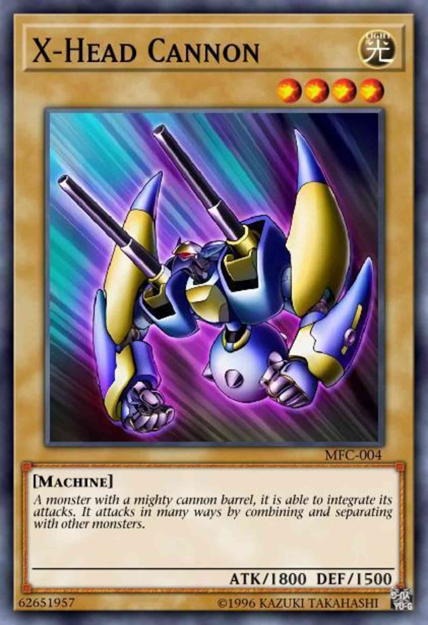 X-Head Cannon - YSKR-EN008 - Common - Unlimited