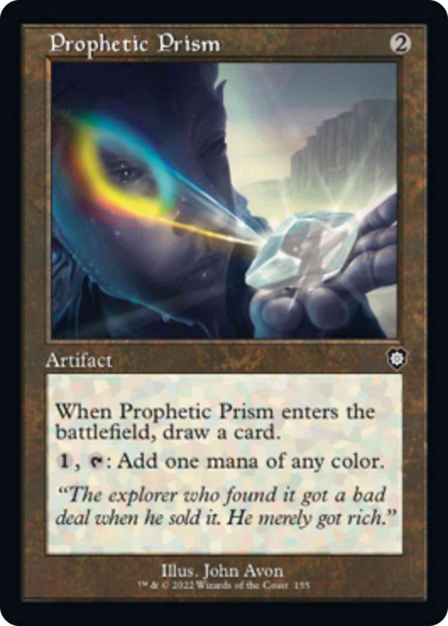 Prophetic Prism [155] [Retro Frame] [The Brothers' War: Commander] [Non-Foil]