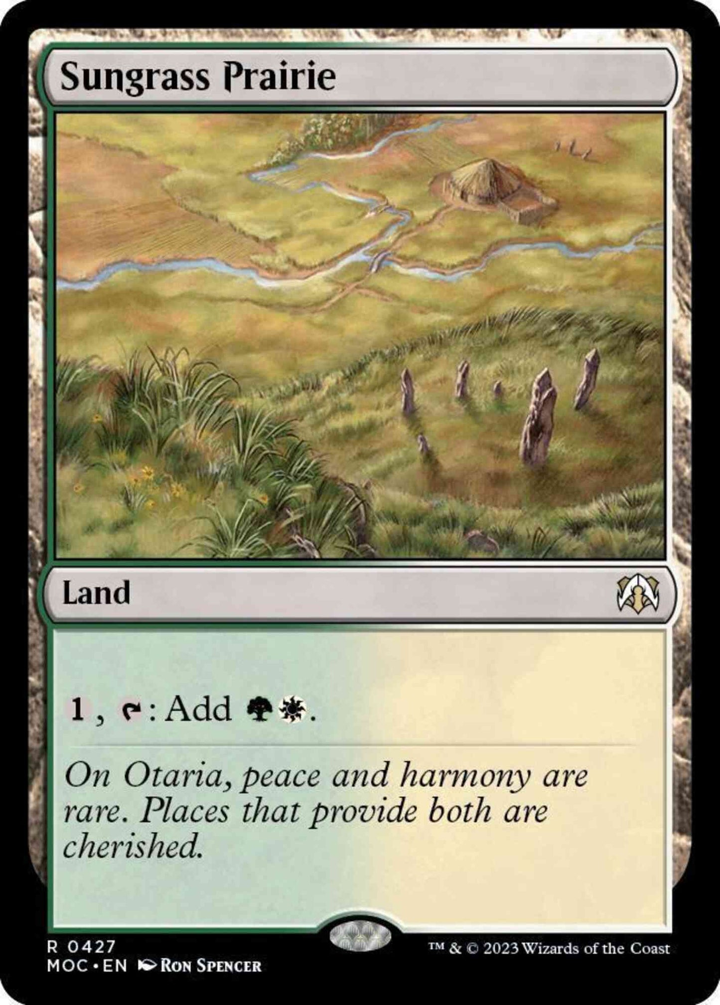 Sungrass Prairie [427] [March of the Machine: Commander] [Non-Foil]
