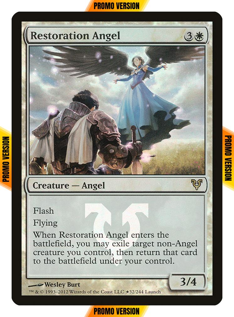 Restoration Angel [32] [Avacyn Restored Promos] [Foil]