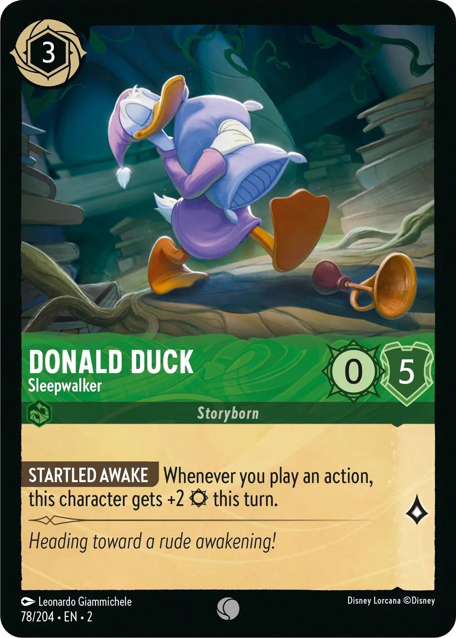 Donald Duck - Sleepwalker - 78/204 [Rise Of The Floodborn] [Non-Foil]