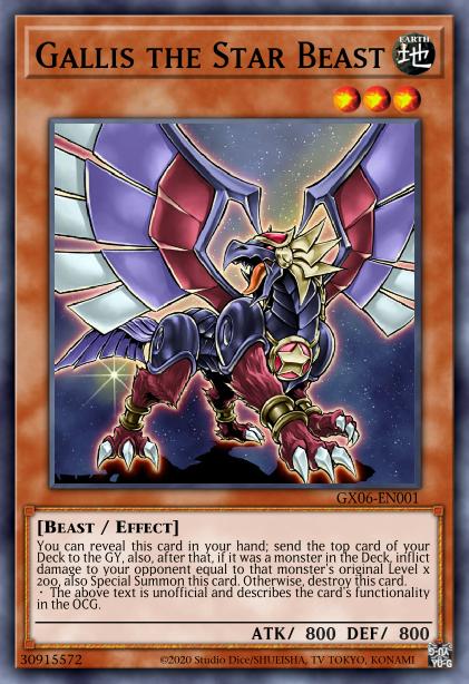 Gallis the Star Beast - RYMP-EN013 - Common - Unlimited