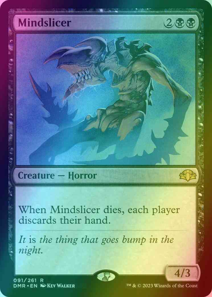 Mindslicer [91] [Dominaria Remastered] [Foil]