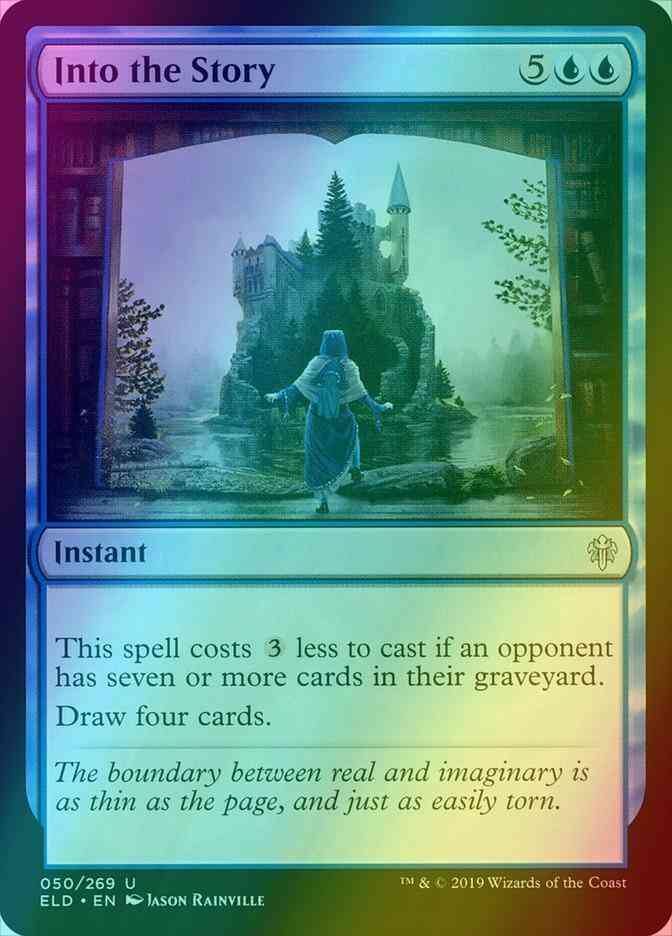 Into the Story [50] [Throne of Eldraine] [Foil]