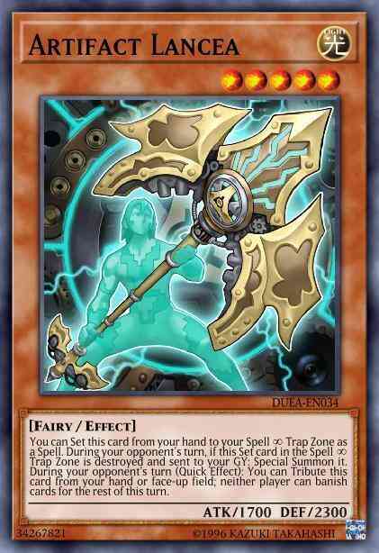 Artifact Lancea - BLHR-EN079 - Secret Rare - 1st Edition